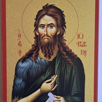 Pyhä Herran Edelläkävijä ja Kastaja Johannes (pieni ikoni)