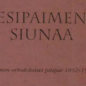 Esipaimen siunaa