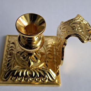 Tuohusjalka kädensijalla